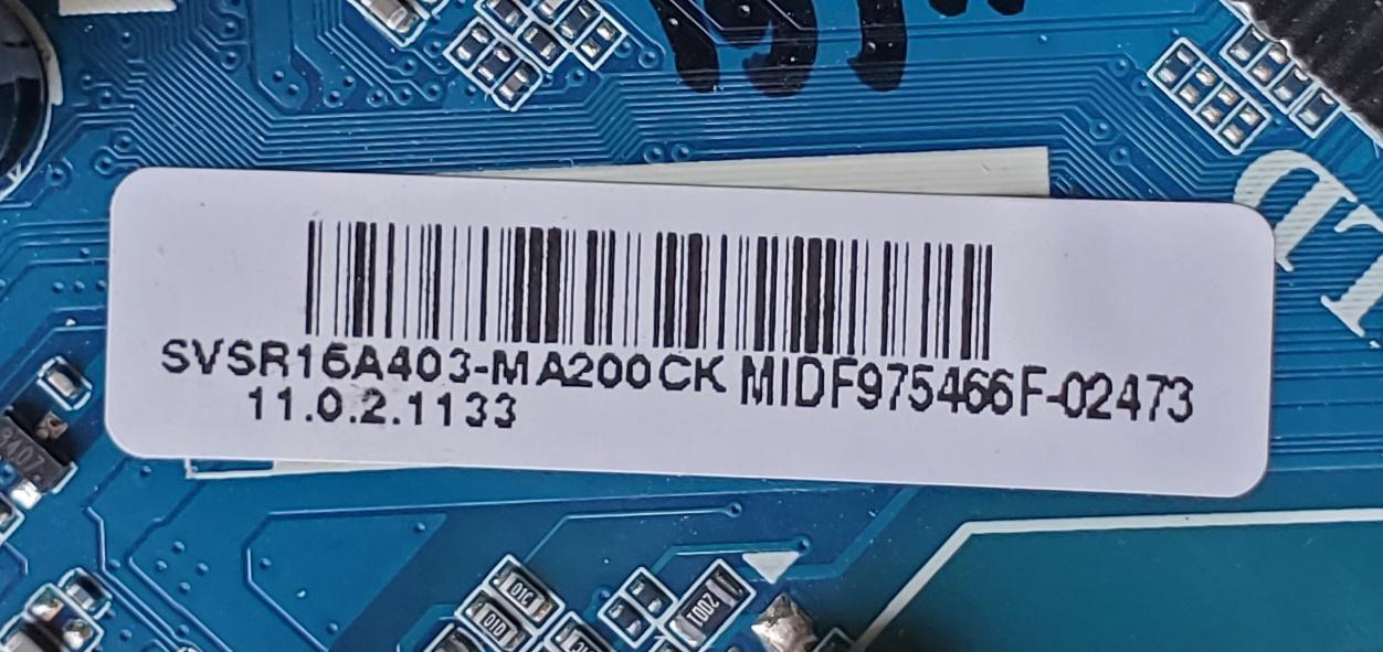 MAIN FUENTE ((COMBO)) PARA TV HKPRO·ROKU TV / NUMERO DE PARTE SVSR15A403-MA200CK / CV816-N42 / IDF975466F / MIDF975466F / PANEL LVF430HKDX E0065 / DISPLAY PT430CT03-14 / MODELO HKP43R02 - Imagen 3